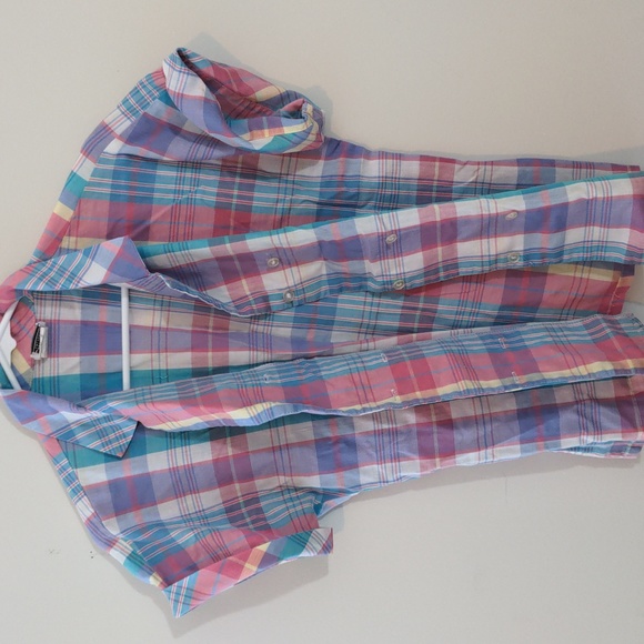 Vintage Plaid / Madras Short (8) Coastal Grandma - Picture 10 of 12